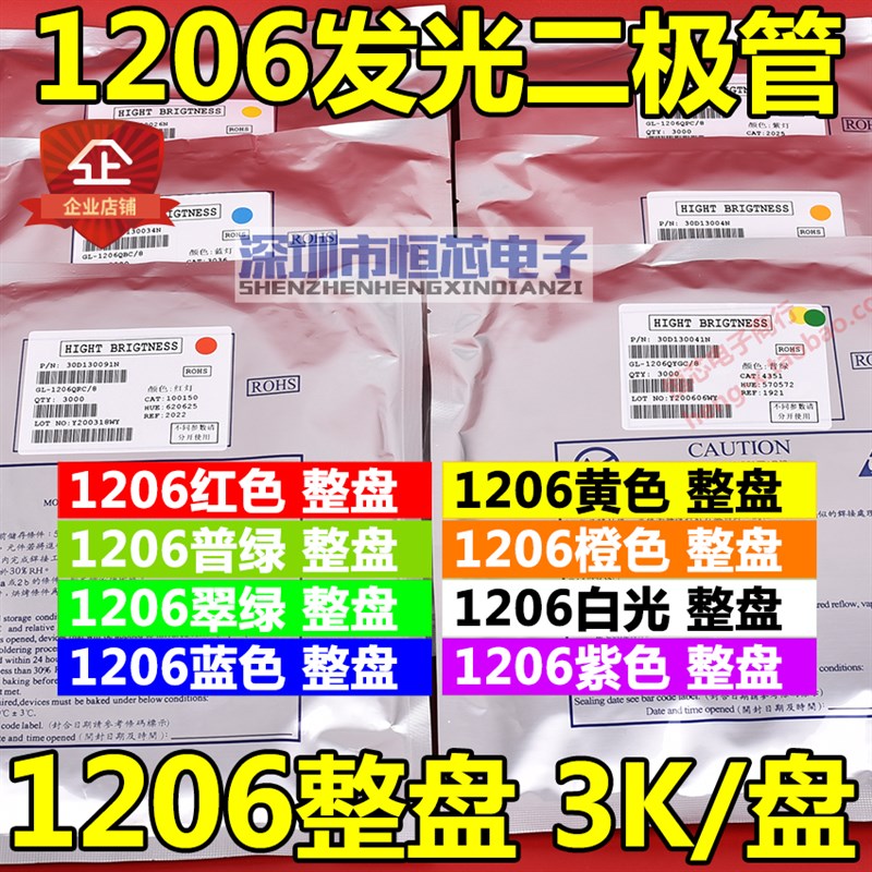 0603贴片发光二极管LED 0603冰蓝 冰蓝光 高亮冰蓝灯 4000只/整盘