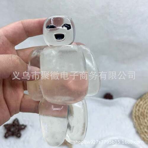 新款机器人捏捏乐打泡泡解压可爱超软解压发泄回弹玩具一件代发