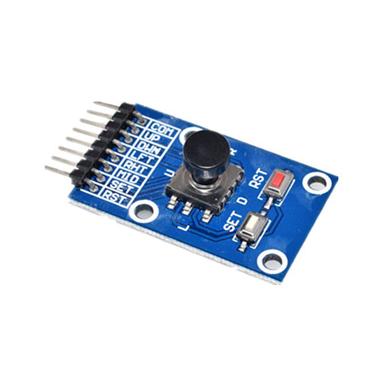 五向导航按键模块 5D摇杆 单片机 独立键盘开关 按钮