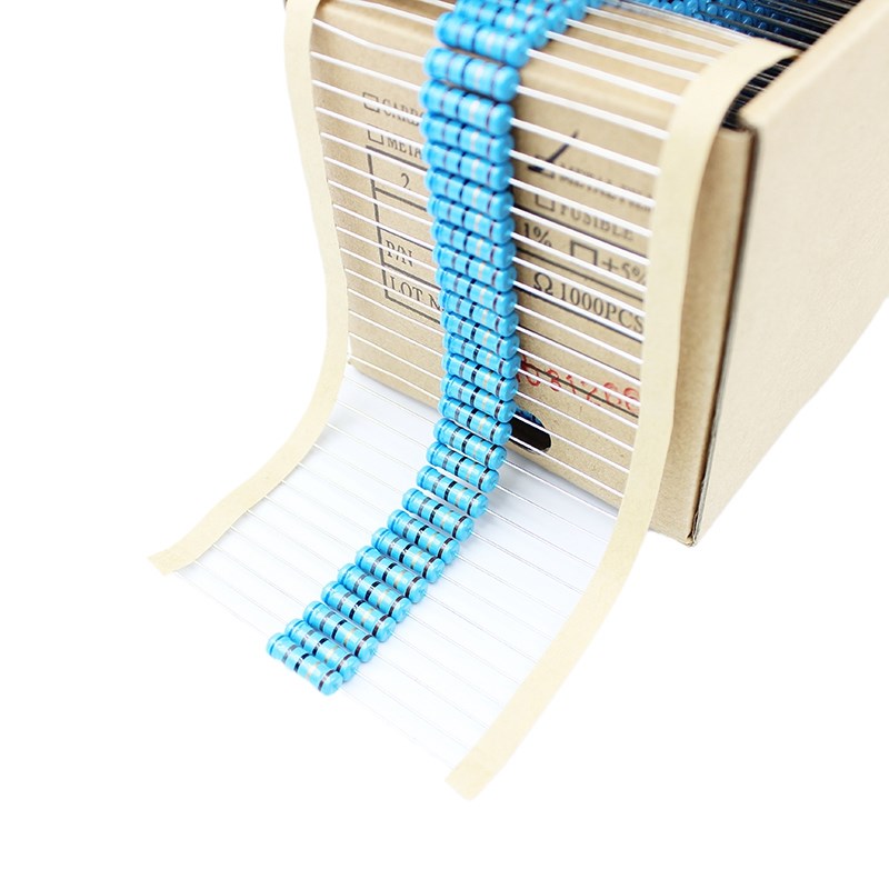 2W金属膜五色环电阻1% 10K12K18K20K22K30K33K47K51K75K82K91KR欧