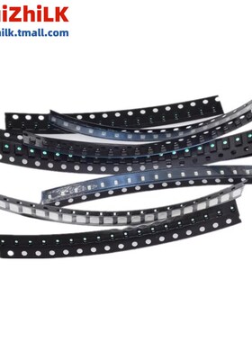 贴片LED 0402 0603 0805 1206红黄蓝绿白色灯 高亮发光二极管灯珠