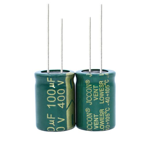 400v100uf 400v JCCON绿金 电源适配器电容 16x30 18x25 18x30