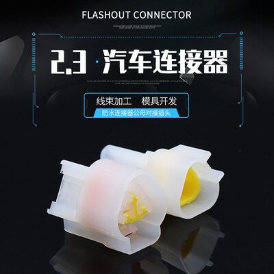 2.3端子汽车连接器 DJ7032Y-2.3-11/21 护套插头 车载线束改装