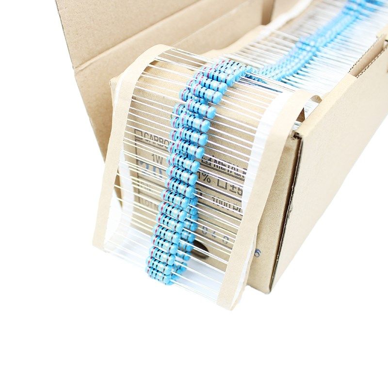 1W金属膜电阻1% 1K1.2K1.8K2.2K3.3K4.7K5.1K6.2K7.5K8.2K9.1KR欧