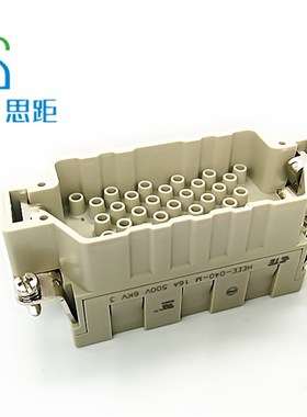 HEEE-040-M/F西霸士SIBAS泰科TE航空矩形插连接器T2050402201-000