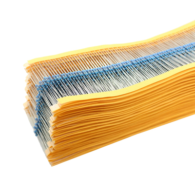 1/4W金属膜电阻1% 10R12R18R22R24R30R33R47R51R68R75R82R91欧姆