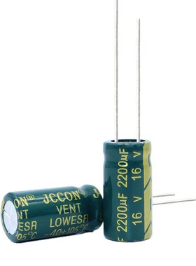 2200uf高频低阻电容10v16v25v35v50v63v80v100v2200uf直插电容