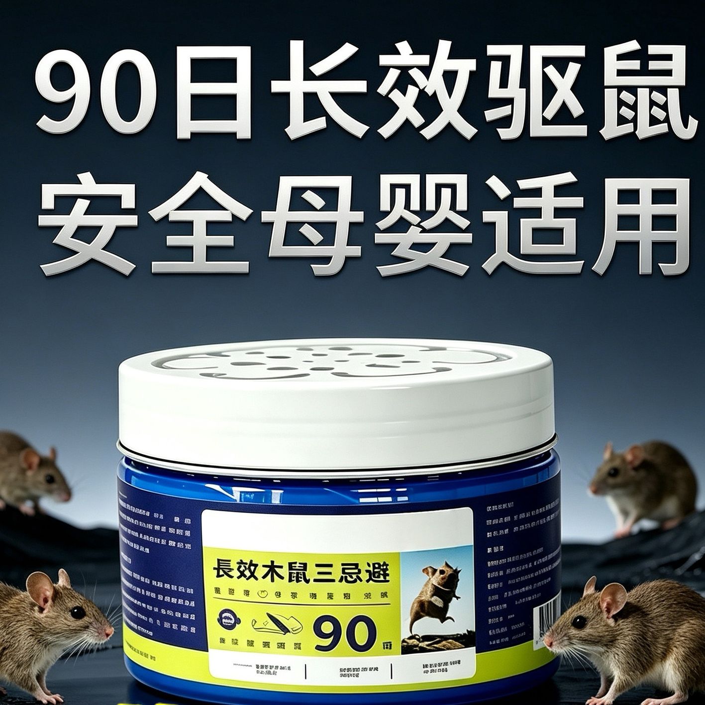 新款驱鼠凝胶内外驱鼠驱蚊蟑螂防虫苍蝇家用香薰蚊香驱虫剂防鼠
