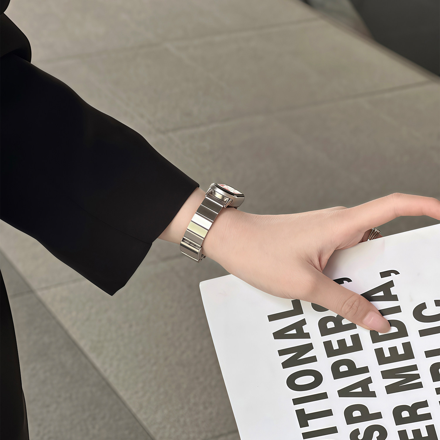 【一株竹节卡扣】适用小米手环10表带9手表8NFC版腕带金属竹节卡扣女高级感陶瓷版通用智能运动xiaomi十九代