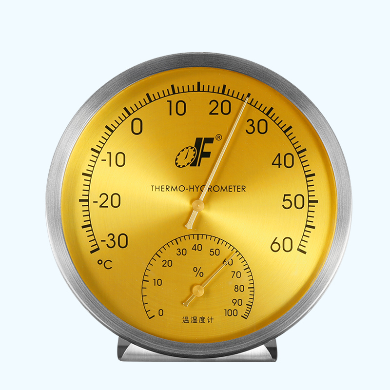 德福TH08室内高精度药房温度计实验室仓库工业湿度表家用温度计
