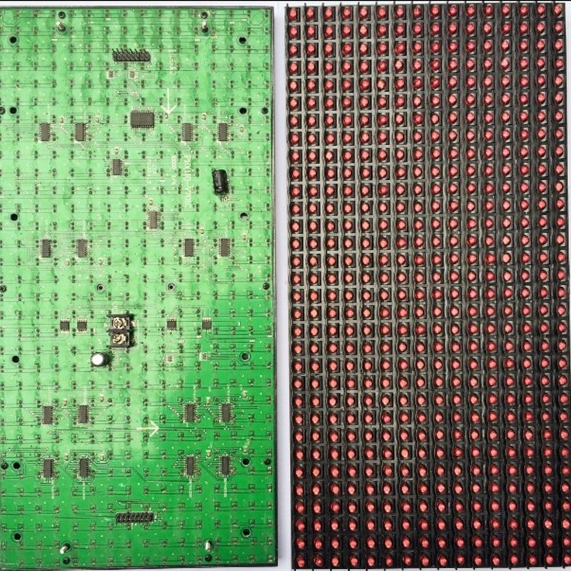 p10(1r)-v1/b/c//ve/v1//901红色LED显示屏单元板