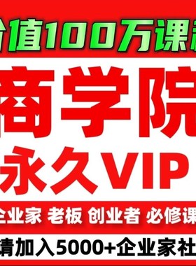 企业管理培训视频课程商业模式商学院H人力资源销售营销抖音内训