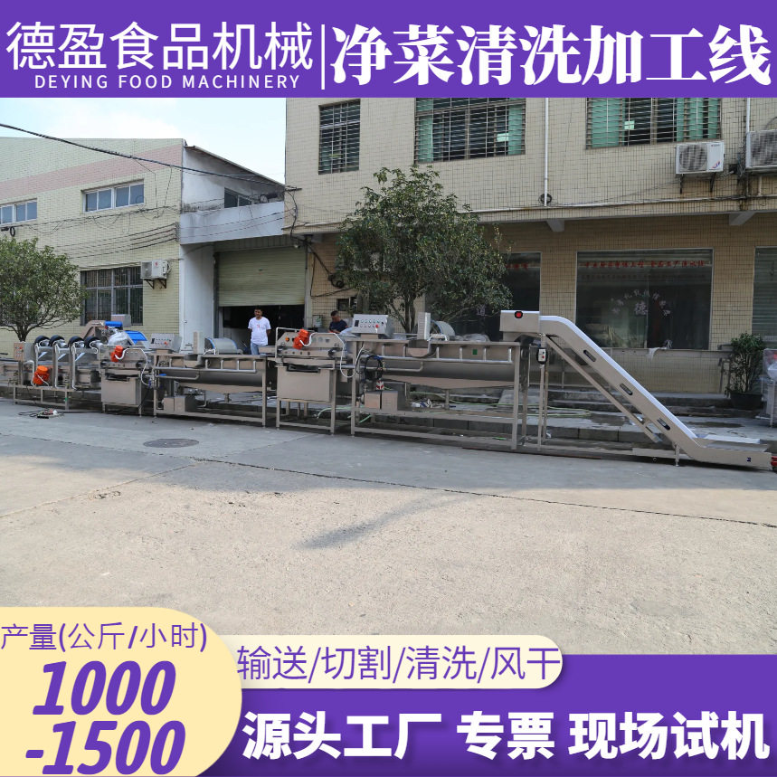 全自动净菜加工清洗线叶菜根茎菜水果海鲜涡流清洗机中央厨房设备,清洗/食品/商业设备,洗果机/洗菜机,淘宝优惠券,粉丝福利购,淘宝优惠卷
