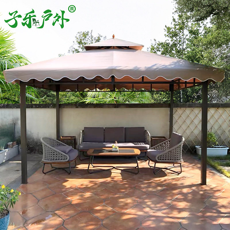 户外帐篷摆摊雨棚露天凉亭活动室外花园别墅大型罗马伞庭院遮阳棚