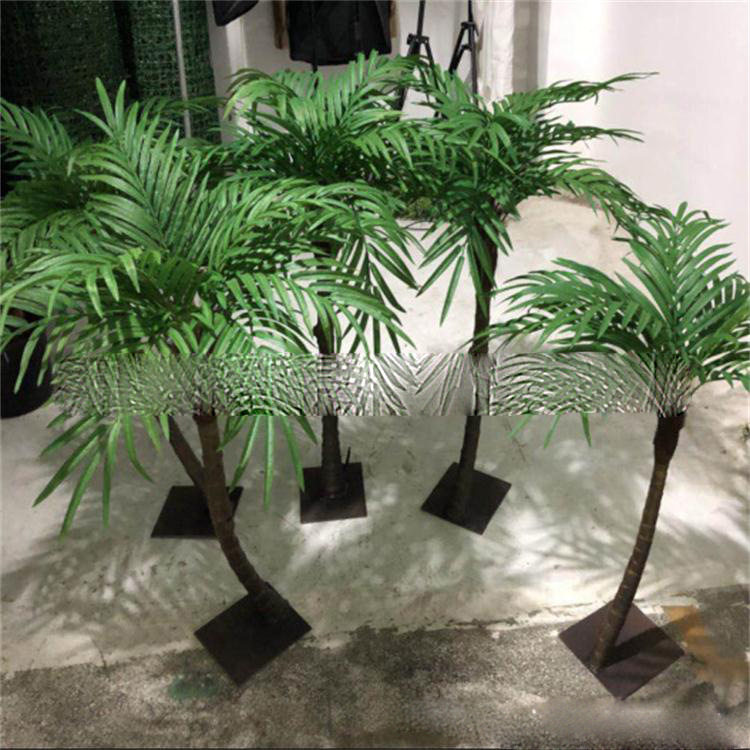 小椰子树商场酒店中庭广场室内外人造绿植装饰支持来图定制时尚