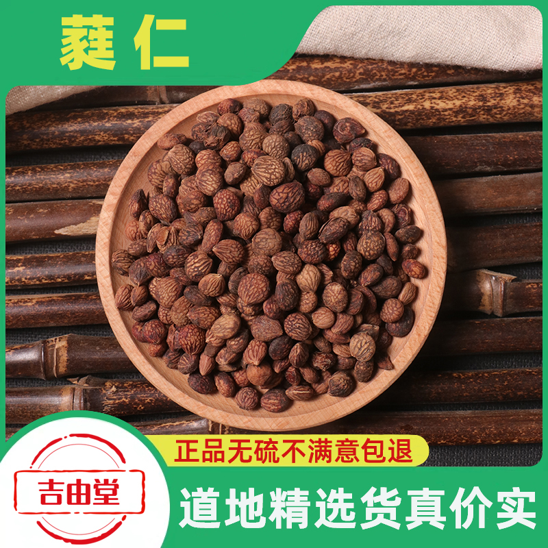 蕤仁中药材500g克 野生新货特级芮仁蕤核仁马茄子蕤子美仁子