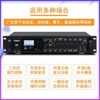 直销狮乐（SHILE）AV-8820/BX-105会议室音响功放话筒6.5英寸组合