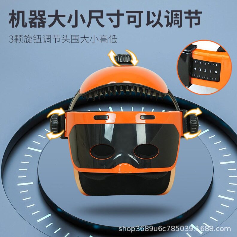 直销品辰按摩器家用一体热敷头部按摩仪头部护具解压放松神器送礼