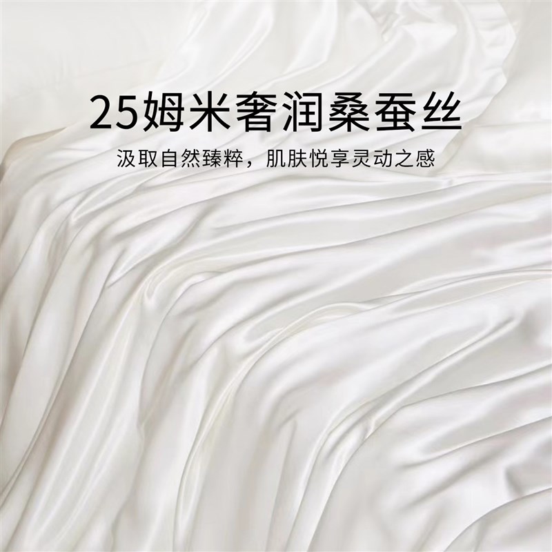25姆米重磅真丝夏被6A级双宫桑蚕丝可水洗被芯空调被单双人水洗被