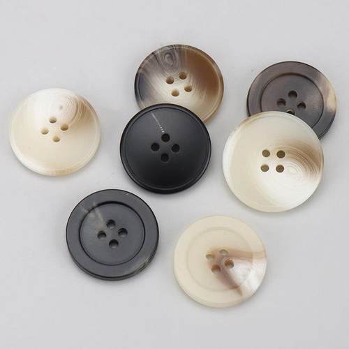 树脂纽扣高档羊绒毛衣睡衣装饰扣黑色大衣女扣西装毛呢风衣男扣子