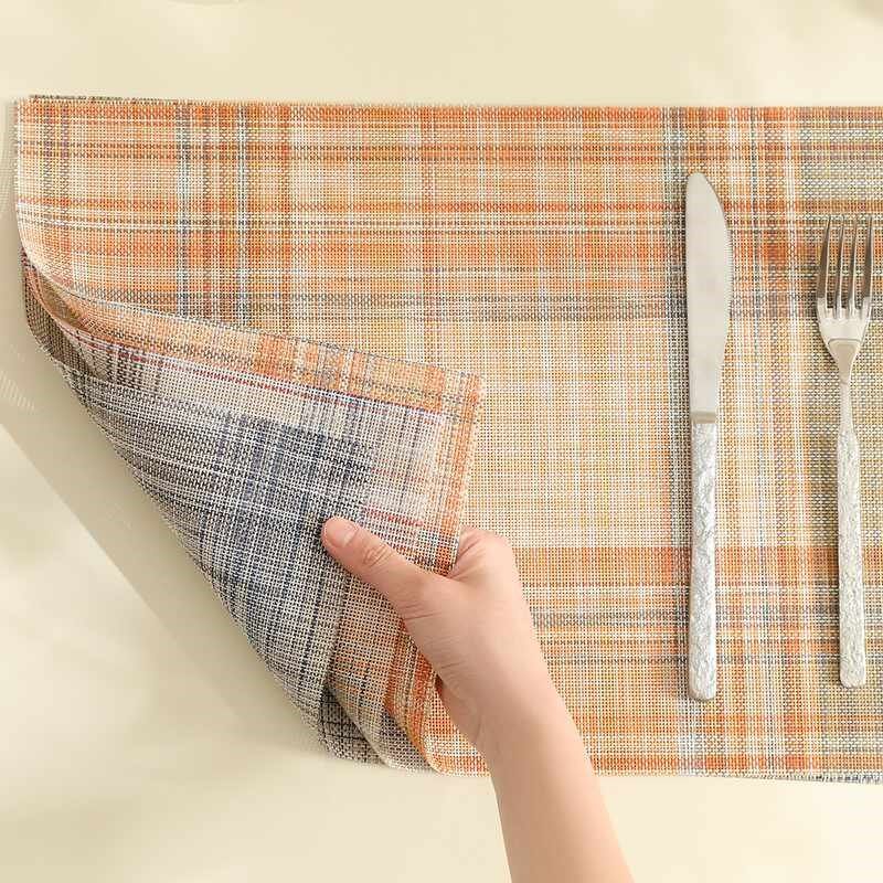 餐垫隔热垫网格编织环保PVC西餐垫防滑餐布防烫垫欧式餐盘垫碗垫,居家布艺,餐垫,淘宝优惠券,粉丝福利购,淘宝优惠卷