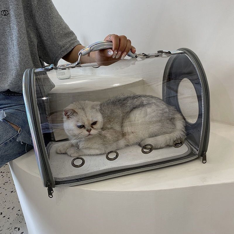 猫包透明外出便携包猫咪宠物外带携带双J肩背包透气书包太空舱猫