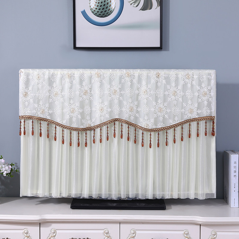 电视机防尘罩2024新款55寸65寸75寸英寸壁挂式保护罩电视罩套盖布