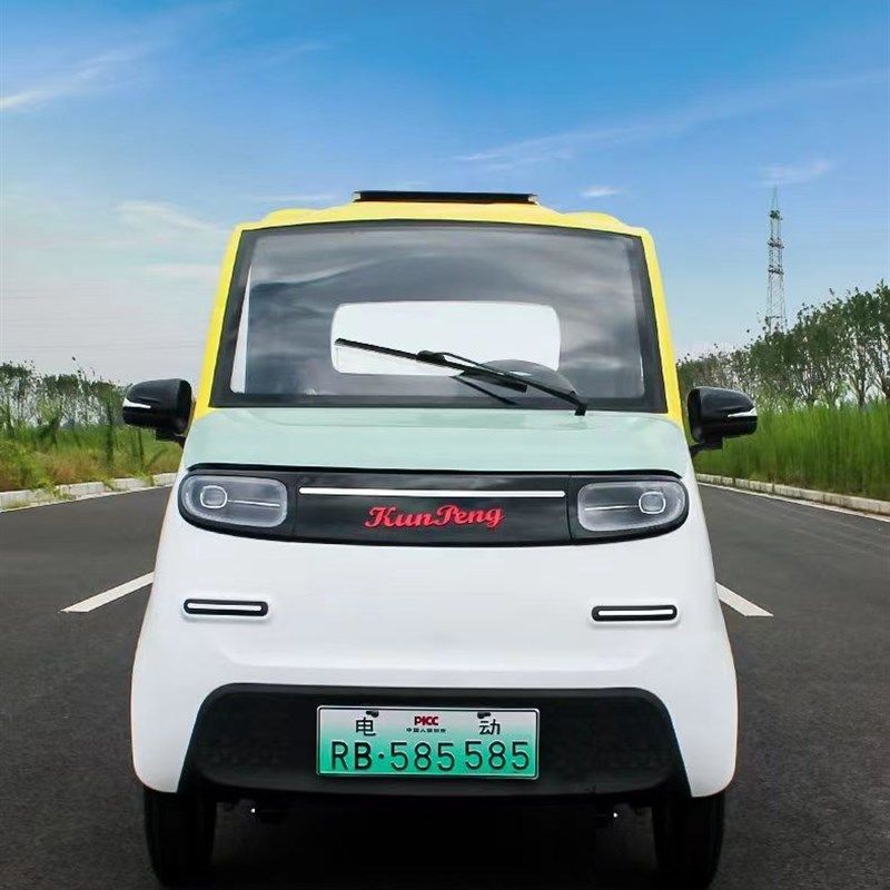 新款四轮老人代步车接送孩子专用车云朵宝妈接送孩子可上牌电动车