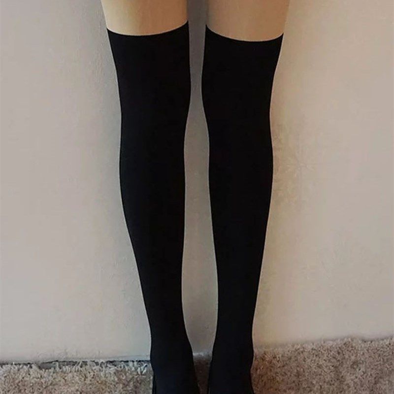 假大腿过膝假高筒袜微压日系丝袜加绒JK少女学院风拼接长筒连裤袜,女士内衣/男士内衣/家居服,连裤袜/打底袜,淘宝优惠券,粉丝福利购,淘宝优惠卷