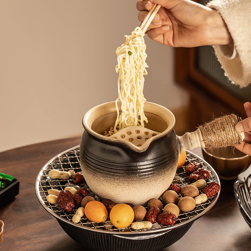 陶瓷罐罐茶煮茶器冬日围炉煮茶壶家用室内N煮茶器大陶罐茶壶套装