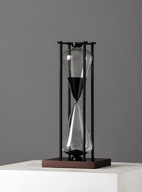 新款沙漏计时器高级感30时间60分钟桌面装饰品办公室漏斗流沙摆件