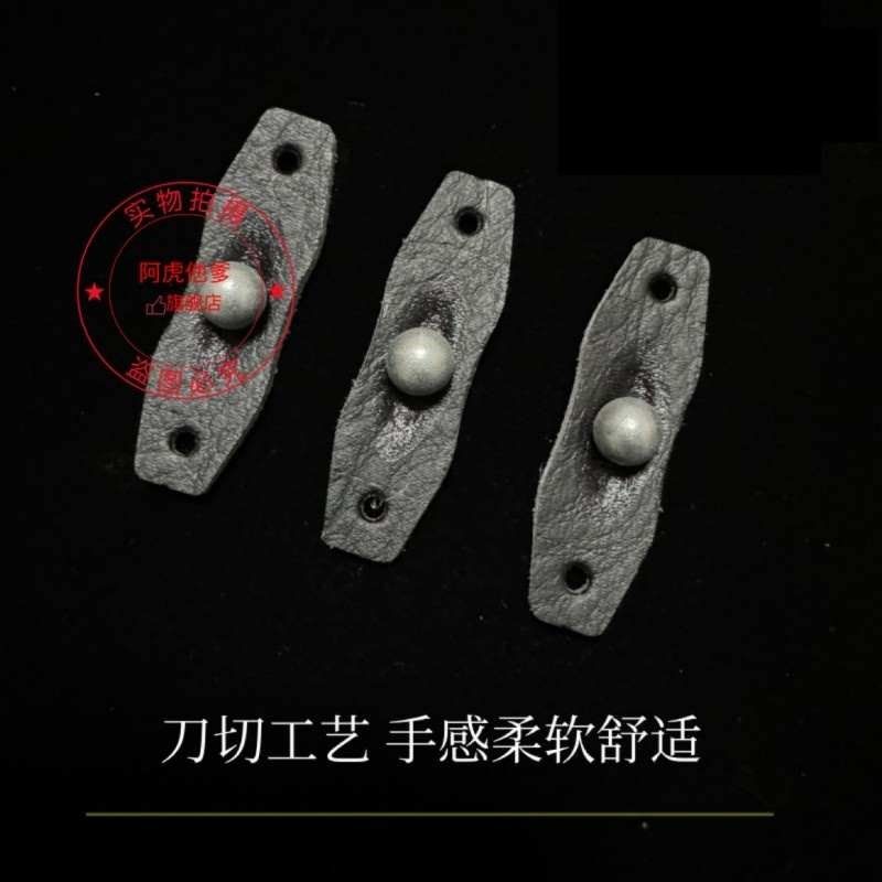 优选阿虎他爹飞碟烫坑超纤定位皮兜刀模切割冲压工艺传统扁皮无架