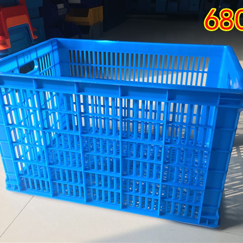 加厚大号680塑料周转筐服装快递收纳货框周转箱储物匡箩筐长方形