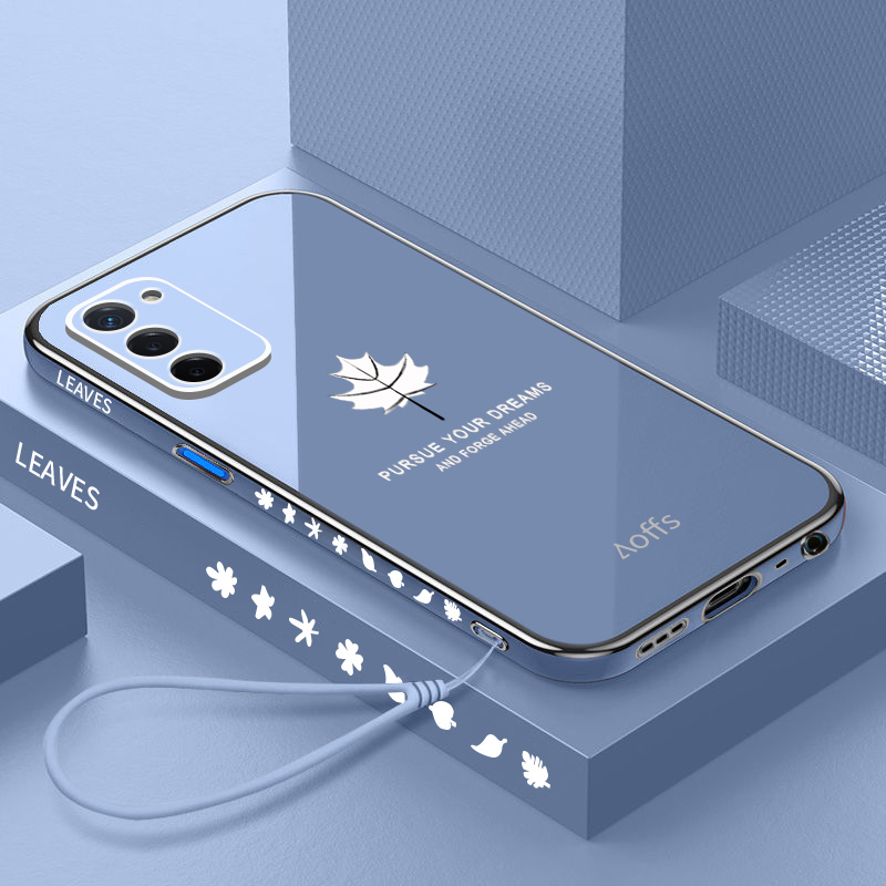 OPPOA55硅胶简约轻奢全包直边侧边
