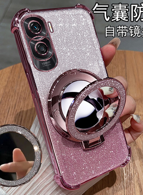 适用华为荣耀x50i手机壳honor X50i保护硅胶套CRT一AN00镜头全包防摔CRTAN透明i5g软壳x带支架x5oi女款ANOO