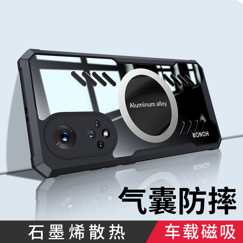 适用华为nova9手机壳nove9pro透明保护套NAM一AL00镜头全包防摔RTE硬壳nowa磨砂novo男女por磁吸n9散热note新