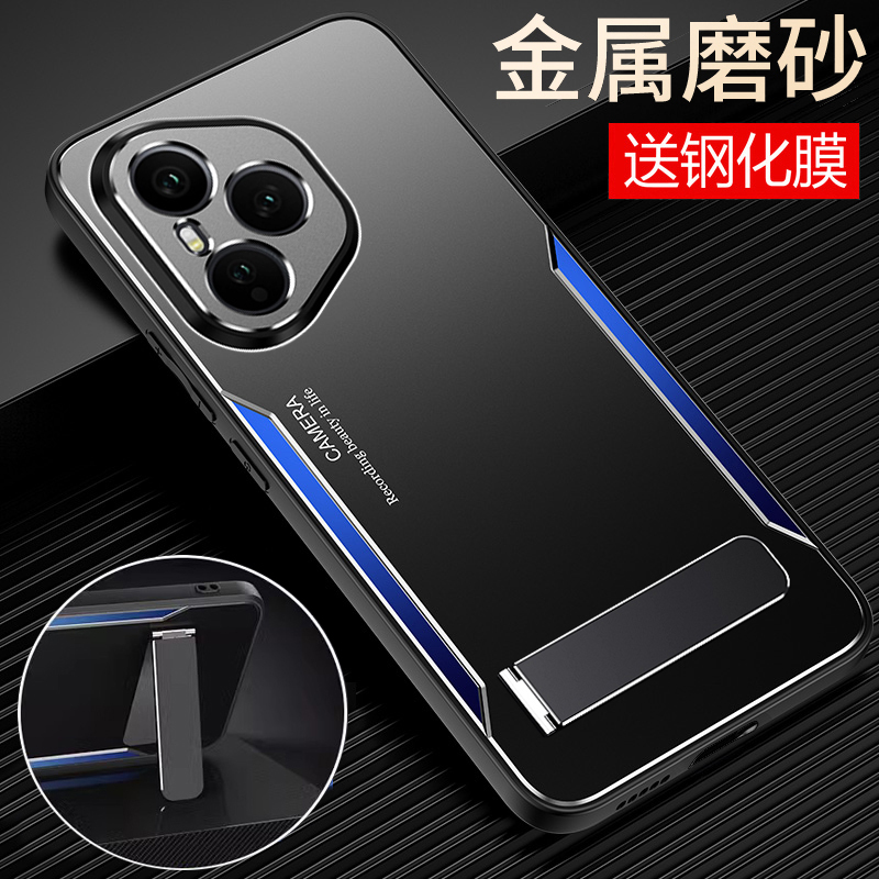 适用华为荣耀400pro香港国际海外版手机壳honor400金属保护硅胶套5g镜头全包防摔软硬壳男新款散热新款带支架