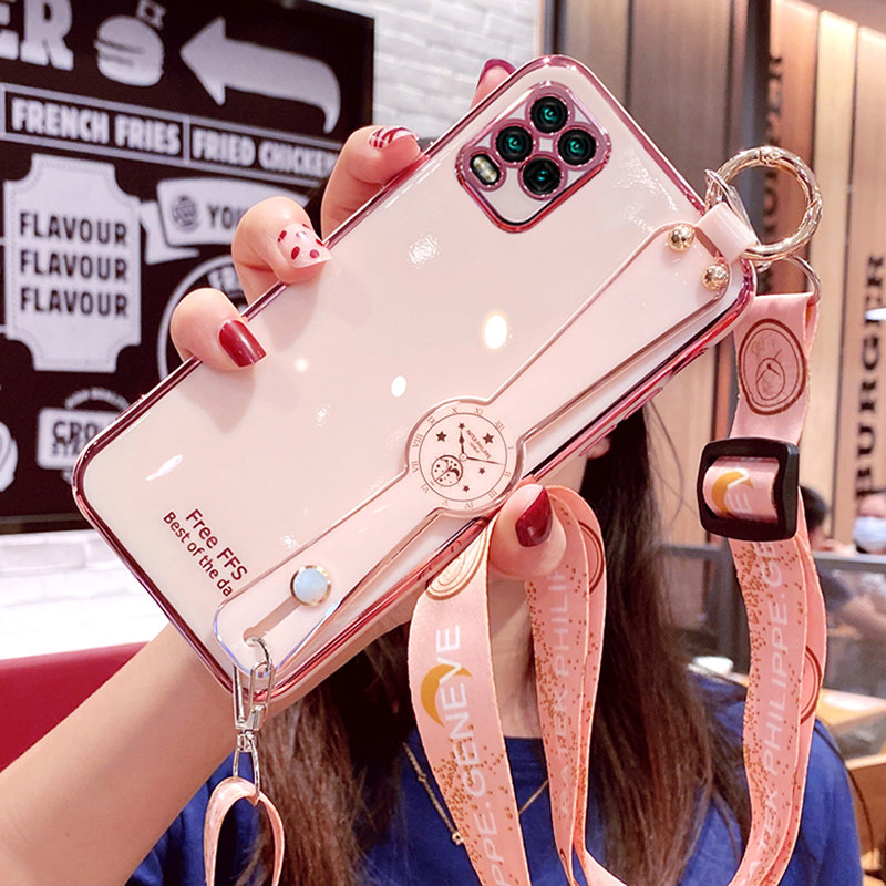 小米10青春版斜挎ins风硅胶套