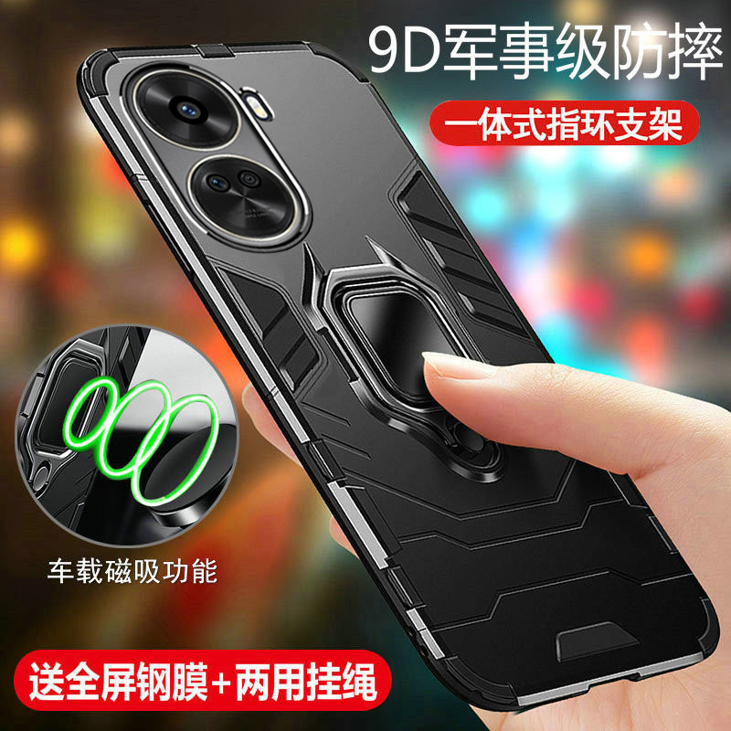 适用华为nova11se手机壳nove11es保护硅胶套BON一AL00气囊全包防摔nowa磨砂novo软硬壳ALOO男女BONAL散热磁吸