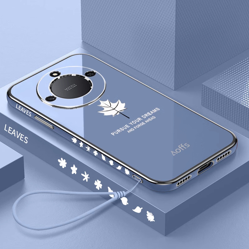 荣耀X60硅胶简约直边超薄