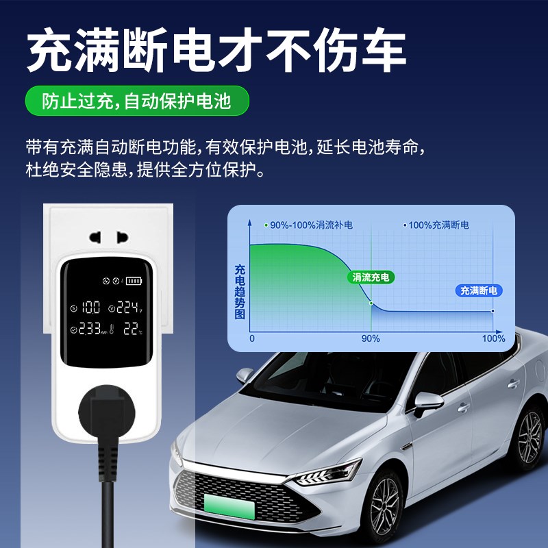 适用于长安启源A05/A07/Q05/E07新能源地线接地宝充电转换器插座