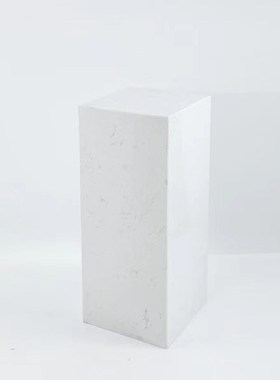 简约现代大理石底座基座大型落地雕塑摆台展示客厅酒店摆件装饰品