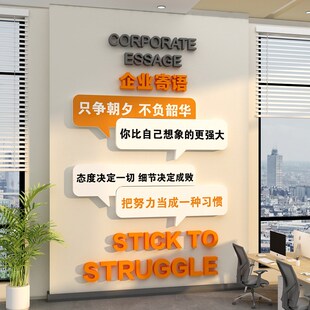 房产中介销售电商办公室司墙面装饰布置标语企业文化形象背景挂画