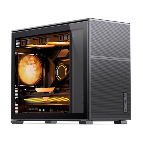 松水果D31黑色ATX35875机箱电式脑台机冷D41紧凑M副屏ITX机箱