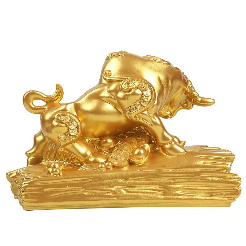 金牛存钱罐家用大人用超大容量不可取可存可取储蓄罐儿童客厅牛年