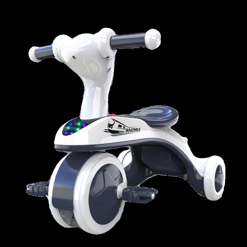 儿童三轮车13岁宝宝可坐可骑可手推平衡车多功能儿童三轮车脚踏