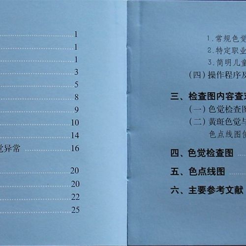 辩色图谱 卫生教学器材配套 多品种整体包采购可对折