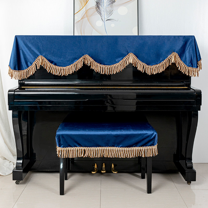钢琴防尘罩顶披遮盖布现代简约欧式装饰琴罩清新琴披盖琴凳罩琴行,居家布艺,钢琴罩,淘宝优惠券,粉丝福利购,淘宝优惠卷