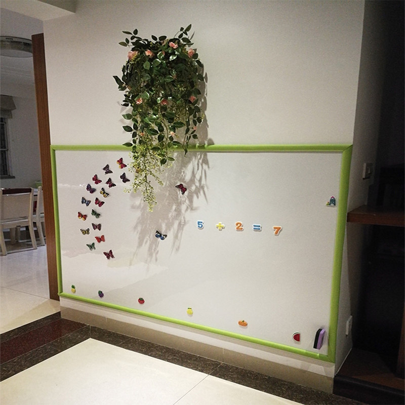涂鸦小孩子房间加厚软白板贴环保背胶儿童家用写字板磁性黑板墙贴