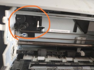 735 打印机黑色齿轮组 630 KII 色带驱动轴配件 635 爱普生LQ730K